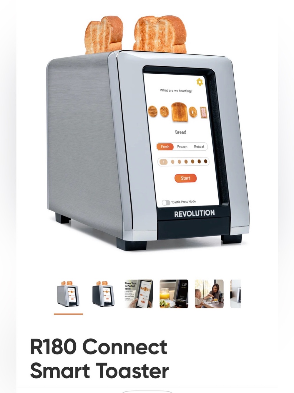 Revolution R180 Smart toaster